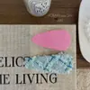 Novos Grampos de Cabelo de Tecido Estilo Coreano Feitos à Mão com Lantejoulas para Crianças, Grampos Doces para Franja Lateral, Par de Acessórios de Cabelo