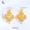 Pendente Cruz Vajra Deslumbrante Vazado Banhado a Ouro Cravejado com Diamantes Estilo Antigo Popular da Xiaohongshu Exquisite Corrente para Suéter