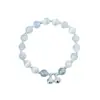 Pulseira da Sorte Fortuna Menina Fofa Macia Sino Olho de Gato Calcário Cristal da Luz da Lua Pulseira para Mulheres Contas para Melhores Amigas