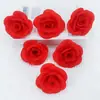 Rosa Dulce Simulada Cabeza de Rosa Pequeña Arreglo de Boda Accesorios de Fotografía Flor de Seda Pared de Flores Arco Decoración Flores Hechas a Mano