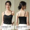 Camisola de Renda Novo Estilo Para Usar por Cima por Baixo Slim-fit Peça Única Roupa Íntima com Bojo Costas Bonitas Confortável Vazado Longo