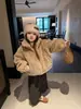 Ropa Infantil Fruta Winnie 2026 Invierno Nueva Ropa Infantil Chaqueta Acolchada Peluda para Niñas Chaqueta de Piel Sintética