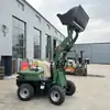 Carregadeira Elétrica Grande, Motor Diesel de Tração nas Quatro Rodas, Trator de Esteira Agrícola, Fabricante de Carregadeira Elétrica de Nova Energia Pequena
