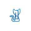 Venta Caliente Transfronteriza Siete Colores Gato Animal Pines Metal Color Divertido Pines Suministros de Oficina Clip Marcador