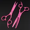 Tijeras de Peluquería Personalizadas Wahl Rosas de 6.0 pulgadas Tijeras para Cortar el Cabello Tijeras Planas Tijeras Deslizantes 05-7