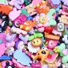 Superfície brilhante grandes acessórios de resina mista em estoque cola creme material DIY feito à mão furo de capa de celular sapatos grampo de cabelo atacado