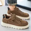 Directo del fabricante: zapatillas casuales para hombre, estilo old-money, diseño coreano, versátiles para el trabajo y el uso diario, zapatos para conducir, zapatos de moda, adecuados para todas las estaciones