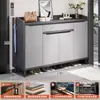 Zapatero para Entrada de Casa, Almacenamiento y Organización de Gran Capacidad, Perchero Integrado y Zapatero de Pared con Divisores