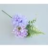 Flor artificial dalia hortensia flor para respaldo de silla flor cruzada olla caliente transfronteriza con maceta falsa flor pequeña flor de seda venta al por mayor