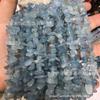 Ruisen jóias alta qualidade natural cristal ágata 5-8mm cascalho pedra diy jóias acessórios desmagnetização pedra atacado