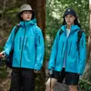 Chaqueta Impermeable para Exteriores Taizhou Bird 7ª Generación, Carcasa Dura con Costuras Vulcanizadas, Forro Interior de Plumas Tres en Uno, Conjunto de Ropa de Trabajo de Dos Piezas