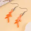 Pendientes de Diseño Simple Transfronterizos Pendientes de Acrílico Color Caramelo Coral Pendientes de Tendencia Personalizados Pendientes para Mujer