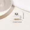 Presilhas de Cabelo Personalizadas Estilo Ins para Halloween, Gato Preto, Aranha, Caveira, Acessórios de Cabelo Festivos