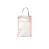 Bolsa de Armazenamento Suporte de Rolo de Papel Higiênico Montado na Parede do Banheiro Uso Duplo À Prova de Poeira Translúcido Visível Suporte de Papel Toalha de Parede para Casa Bolsa de Armazenamento