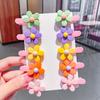 Set de 5 piezas de pinza BB de arena movediza pasador infantil pasador de niña pasador roto accesorios para el cabello de bebé tocado lindo de alta gama