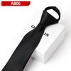 Corbata Formal de Negocios para Hombre Oumus, Corbata Ancha para Trabajo Boda Cremallera Perezosa Fácil de Jalar para Hombre