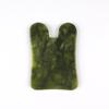 Rodillo de Jade Oliva Herramienta Gua Sha para Salones de Belleza y Centros de Bienestar, Palo de Masaje de Pies para Masaje de Meridianos