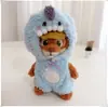 Solo Venta de RopaMuñeca Colgante de Zorro Pequeño Nick Ropa para Muñeca Chal Llavero de Judy Mono de Peluche