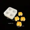 Mini Molde de Silicona para Pan Realista con Forma de Corazón Molde para Hornear Hot Dogs Molde de Silicona para Resina