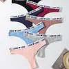 Exportación Transfronteriza de Ropa Interior Personalizada de Fábrica Tangas Europeas y Americanas Pantis Sexys de Algodón para Mujer Ropa Interior Deportiva