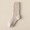 Calcetines largos de rizo para hombre, de invierno, informales, de color liso, con forro polar, gruesos y suaves, para la nieve, 22 años