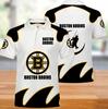 Transfronterizo 2024 explosiones AliExpress wish Amazon nuevo impresión digital 3D NHL playera tipo polo corta comercio exterior