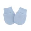 Guantes Suaves de Algodón para Bebé Anti-Rayaduras, Transpirables, para Niños y Niñas, Manoplas para Recién Nacidos 0-6 Meses