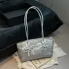 Bolsas para Mujer Estilo Coreano Moda de Moda Bolso de Axila 2025 Nueva Textura Maletín de Trabajo Ropa de Trabajo Bolso de Hombro Casual