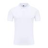 Nueva Camisa Polo de Verano 200g Algodón Cvc65 Cuello Camisero Manga Corta para Hombre Malla Piqué Color Sólido Holgada Ropa de Trabajo
