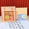 Oro Puro 999 Gama Alta Exquisito Regalo Día de San Valentín Chino 520 Paz y Alegría Princesa Por Favor Haz Galletas de la Fortuna para que Otros las Regalen Venta al por Mayor