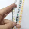 1,2cm Estilo Étnico Colorido Poliéster Jacquard Losango Fita Retrô Decoração de Casa Cinto para Bagagem Moda para Roupas