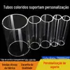 Diâmetro 5-1500mm tubo acrílico tubo de vidro orgânico tubo redondo transparente aquário tubo oco tubo cilíndrico de PMMA