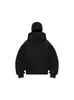 Sudadera con capucha y cremallera de doble capa unisex, estilo nuevo, europea y americana, holgada, deportiva, chaqueta de otoño e invierno, chaqueta Cruz