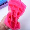 Forma de Gelo Quadrada 15 Cavidades Silicone Forma de Gelo DIY Molde de Cubo de Gelo Grau Alimentício Forma de Gelo Venda Direta da Fábrica