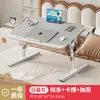Mesa Plegable Pequeña Ajustable Escritorio Estudiante Dormitorio Marco de Escritorio Ajustable Escritorio de Estudio Mesa para Ventana Saliente Hogar Escritorio de Noche Oficina