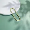 10cm.12cm Llavero de Cuentas Onduladas Colgante para Bolso Colgante de Llave Hecho a Mano DIY Cadena para Llaves Accesorios de Joyería Listos para la Venta
