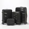Set de Equipaje de Cabina de PP Exportación 12 pulgadas + 20 pulgadas + 24 pulgadas + 28 pulgadas Maleta de Carrito de Viaje Contraseña Set de Maletas Madre-Hijo