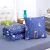 Colcha Almohada para Dormir, Almohada Plegable Multifuncional para Coche, Colcha de Aire Acondicionado para Coche de Doble Uso, Colcha de Verano Refrigerante Dos en Uno