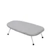 Tabla de Planchar de Escritorio para el Hogar Pequeña para Dormitorio Plegable Mini Portátil Ajustable Resistente a Altas Temperaturas Multifunción