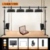 Soporte para Transmisión en Vivo de Joyería Luz de Relleno de Escritorio Portátil Venta en Vivo Luz Plana LED Adornos de Joyería Jade Esmeralda Agua