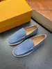 Nuevos Mocasines de Piel Genuina para Hombre de Primavera, Zapatos Planos Slip-On de Gamuza a la Moda, Zapatos Versátiles de Talla Grande de Moda para Hombre