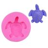 Molde de Silicona de Tortuga Tortuga DIY Chocolate Horneado Fondant Decoración de Pastel Molde