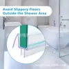 Quente de fábrica tira de vedação transparente de PVC porta de banheiro fundo barreira de água porta de vidro à prova d'água tira de vedação para box de chuveiro