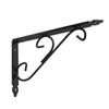 Soporte de Escuadra Soporte Portacarga Soporte para Tablero de Pared Estante para Libros Almacenamiento Colgante de Pared Estante para Flores Marco de Soporte para Partición Superior de Pared