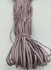 Cordones Elásticos Planos Delgados con Forma de Fideo de 4 mm del Fabricante, Cordones Elásticos para Ropa, Sombreros y Cinturas de Pantalones, Cordones Elásticos Sin Atar