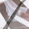 Spot afiado broca inferior única linha dupla linha rede broca strass webbing roupas sapatos sacos DIY acessórios comércio exterior atacado
