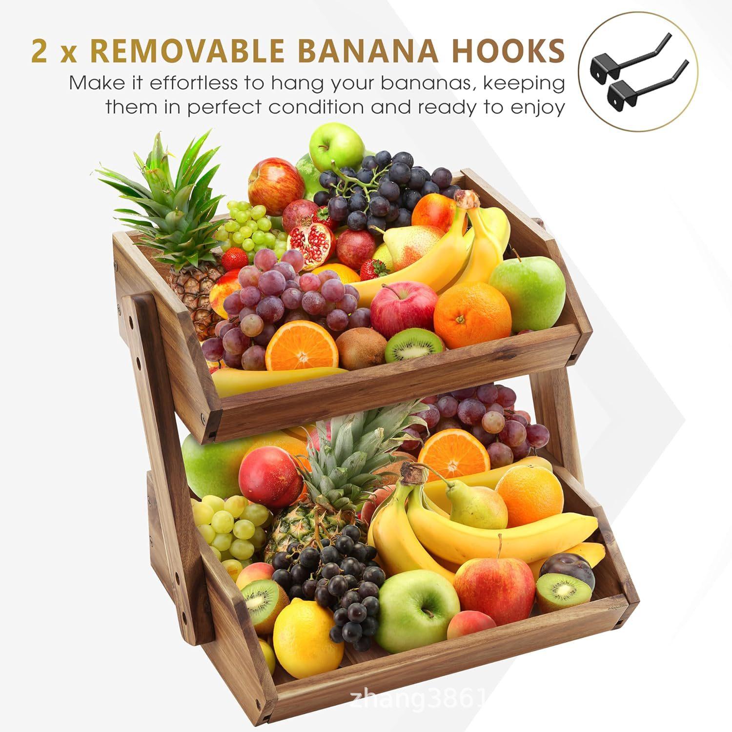 竹制多层收纳筐