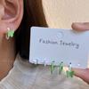 2023 Nueva Llegada Set de Aretes de Mariposa Aguja de Plata Color Verano Mariposa Aretes de Seis Piezas Aretes Sencillos de Moda Para Combinar con Todo