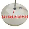 Arco de desmontagem de arranjo de casamento prateleira arco de balão de quatro rodas arco dobrável base de suporte branco fibra