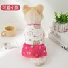 Novo gato cão vestido de malha vestido de princesa verão ultra-fino gato fresco roupas para animais de estimação atacado direto da fábrica